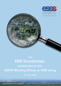 ESS Submission to the ESFRI Working Group on ESS Siting
